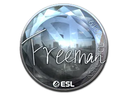 Sticker Freeman (Foil) | Katowice 2019 - Preço e onde comprar no CS2
