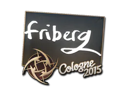 Sticker friberg | Cologne 2015 - Preço e onde comprar no CS2