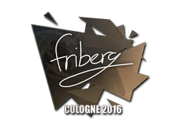 Sticker friberg | Cologne 2016 - Preço e onde comprar no CS2