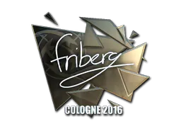 Sticker friberg (Foil) | Cologne 2016 - Preço e onde comprar no CS2