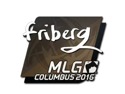 Sticker friberg | MLG Columbus 2016 - Preço e onde comprar no CS2