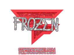 Sticker frozen (Glitter) | Copenhagen 2024 - Preço e onde comprar no CS2