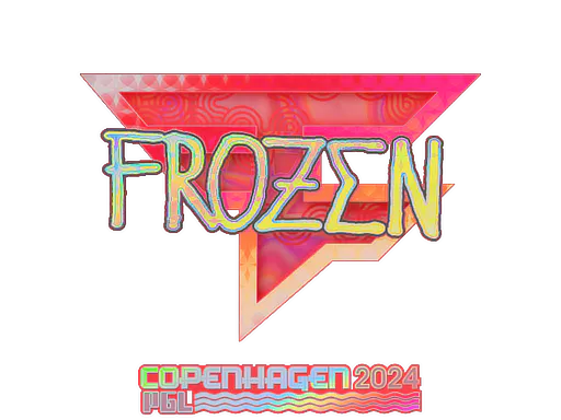 Sticker frozen (Holo) | Copenhagen 2024 - Preço e onde comprar no CS2