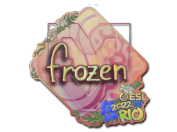 Sticker frozen (Holo) | Rio 2022 - Preço e onde comprar no CS2