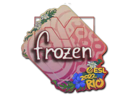 Sticker frozen | Rio 2022 - Preço e onde comprar no CS2