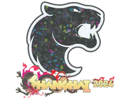 Sticker FURIA (Glitter) | Shanghai 2024 - Preço e onde comprar no CS2