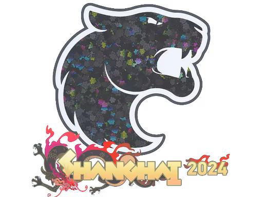 Sticker FURIA (Glitter) | Shanghai 2024 - Preço e onde comprar no CS2