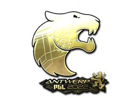 Sticker FURIA (Gold) | Antwerp 2022 - Preço e onde comprar no CS2