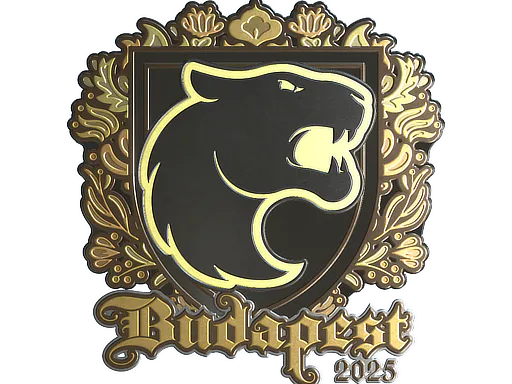 Sticker FURIA (Gold) | Budapest 2025 - Preço e onde comprar no CS2