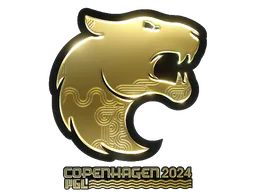 Sticker FURIA (Gold) | Copenhagen 2024 - Preço e onde comprar no CS2