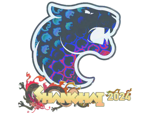 Sticker FURIA (Holo) | Shanghai 2024 - Preço e onde comprar no CS2