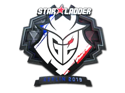 Sticker G2 Esports (Foil) | Berlin 2019 - Preço e onde comprar no CS2