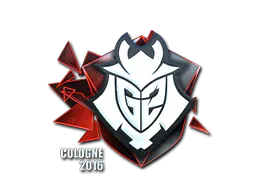 Sticker G2 Esports (Foil) | Cologne 2016 - Preço e onde comprar no CS2
