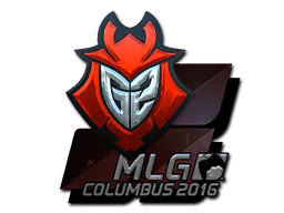 Sticker G2 Esports (Foil) | MLG Columbus 2016 - Preço e onde comprar no CS2