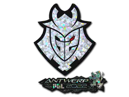 Sticker G2 Esports (Glitter) | Antwerp 2022 - Preço e onde comprar no CS2