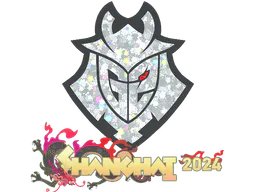 Sticker G2 Esports (Glitter) | Shanghai 2024 - Preço e onde comprar no CS2