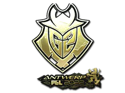 Sticker G2 Esports (Gold) | Antwerp 2022 - Preço e onde comprar no CS2