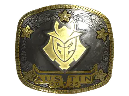 Sticker G2 Esports (Gold) | Austin 2025 - Preço e onde comprar no CS2