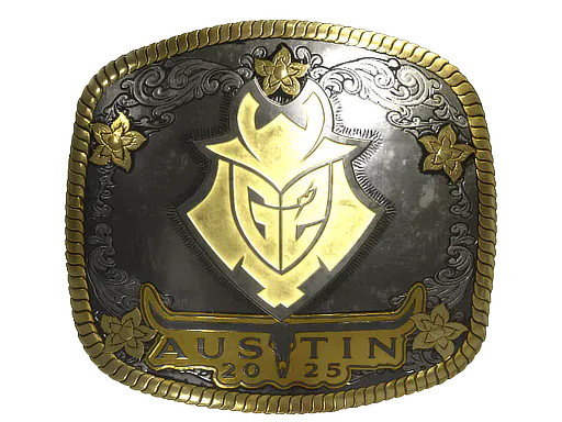 Sticker G2 Esports (Gold) | Austin 2025 - Preço e onde comprar no CS2