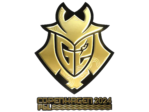 Sticker G2 Esports (Gold) | Copenhagen 2024 - Preço e onde comprar no CS2