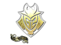 Sticker G2 Esports (Gold) | Paris 2023 - Preço e onde comprar no CS2
