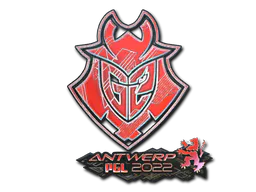 Sticker G2 Esports (Holo) | Antwerp 2022 - Preço e onde comprar no CS2
