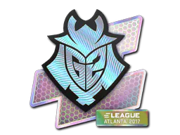 Sticker G2 Esports (Holo) | Atlanta 2017 - Preço e onde comprar no CS2