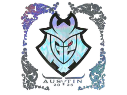Sticker G2 Esports (Holo) | Austin 2025 - Preço e onde comprar no CS2