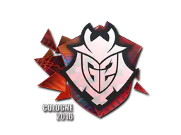 Sticker G2 Esports (Holo) | Cologne 2016 - Preço e onde comprar no CS2