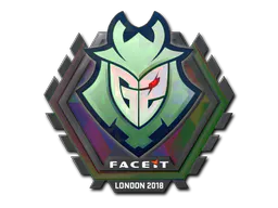 Sticker G2 Esports (Holo) | London 2018 - Preço e onde comprar no CS2