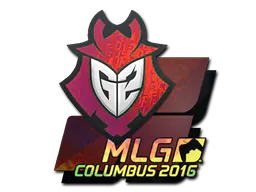 Sticker G2 Esports (Holo) | MLG Columbus 2016 - Preço e onde comprar no CS2