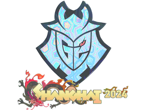 Sticker G2 Esports (Holo) | Shanghai 2024 - Preço e onde comprar no CS2