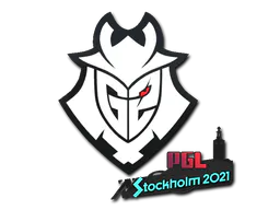 Sticker G2 Esports | Stockholm 2021 - Preço e onde comprar no CS2