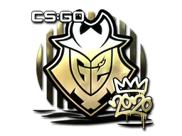 Sticker G2 (Gold) | 2020 RMR - Preço e onde comprar no CS2