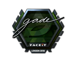 Sticker gade (Foil) | London 2018 - Preço e onde comprar no CS2
