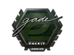 Sticker gade | London 2018 - Preço e onde comprar no CS2