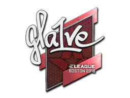 Sticker gla1ve | Boston 2018 - Preço e onde comprar no CS2