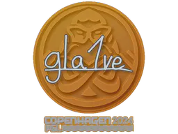 Sticker gla1ve | Copenhagen 2024 - Preço e onde comprar no CS2