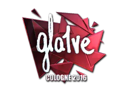Sticker gla1ve (Foil) | Cologne 2016 - Preço e onde comprar no CS2