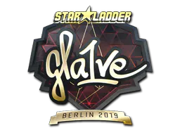 Sticker gla1ve (Gold) | Berlin 2019 - Preço e onde comprar no CS2