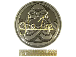 Sticker gla1ve (Gold) | Copenhagen 2024 - Preço e onde comprar no CS2
