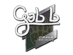 Sticker gob b | Boston 2018 - Preço e onde comprar no CS2