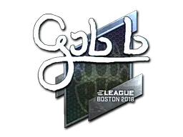 Sticker gob b (Foil) | Boston 2018 - Preço e onde comprar no CS2