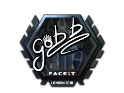Sticker gob b (Foil) | London 2018 - Preço e onde comprar no CS2