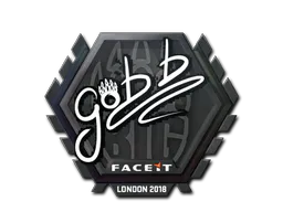 Sticker gob b | London 2018 - Preço e onde comprar no CS2