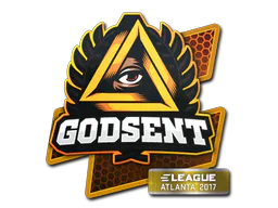 Sticker GODSENT | Atlanta 2017 - Preço e onde comprar no CS2