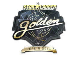 Sticker Golden (Gold) | Berlin 2019 - Preço e onde comprar no CS2