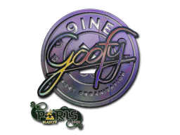 Sticker Goofy (Holo) | Paris 2023 - Preço e onde comprar no CS2