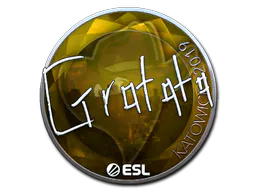 Sticker Gratisfaction (Foil) | Katowice 2019 - Preço e onde comprar no CS2