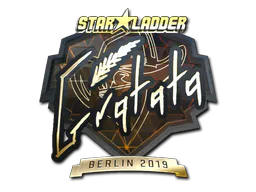 Sticker Gratisfaction (Gold) | Berlin 2019 - Preço e onde comprar no CS2
